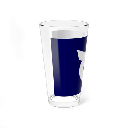 Flag of Kayō Okayama 1957-2004 (Japan) Pint Glass 16oz