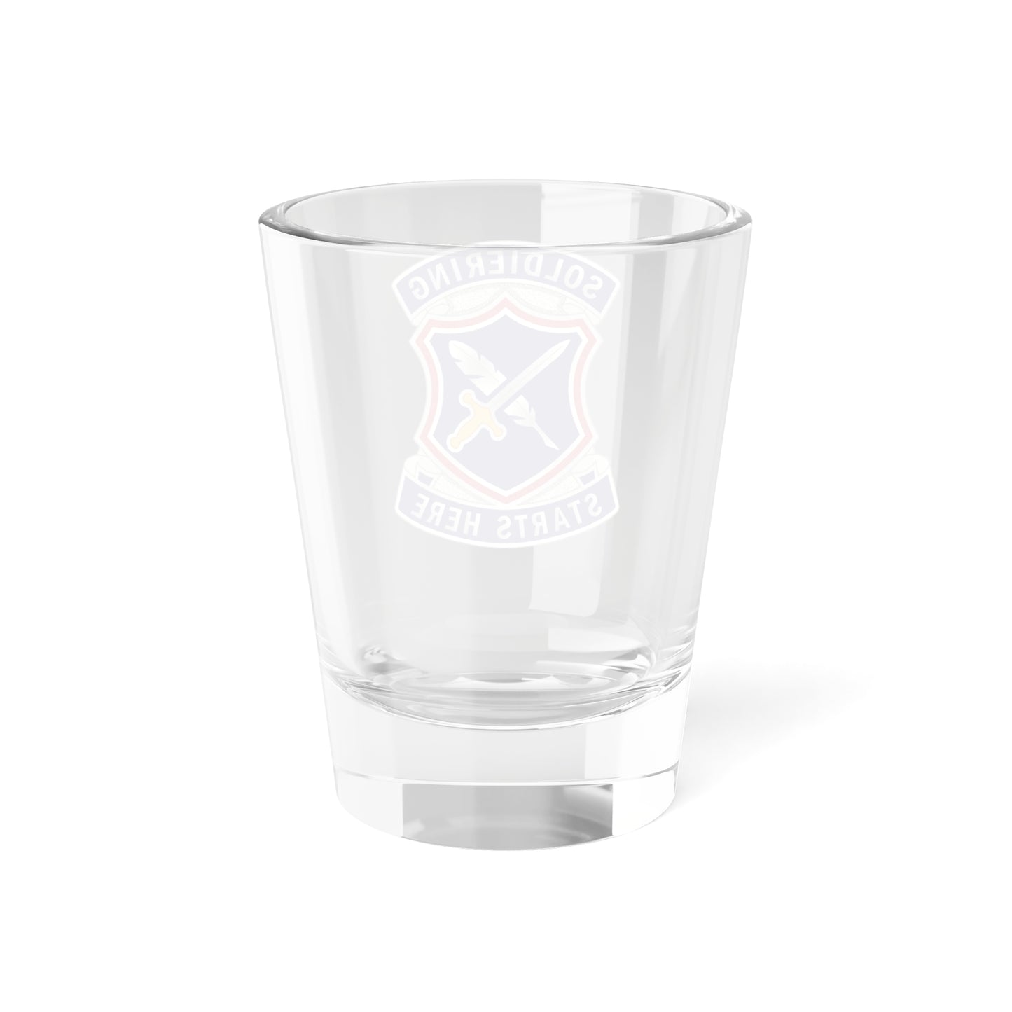 Verre à liqueur du 95e bataillon d'adjudants généraux (armée américaine) 1,5 oz