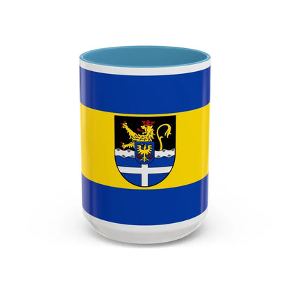 Flag of Germersheim Germany - Accent Coffee Mug-15oz-Light Blue-Go Mug Yourself