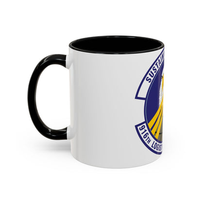 916th Logistics Readiness Squadron (U.S. Air Force) Accent Coffee Mug