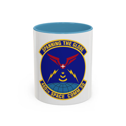 460th Space Communications Squadron (U.S. Air Force) Accent Coffee Mug