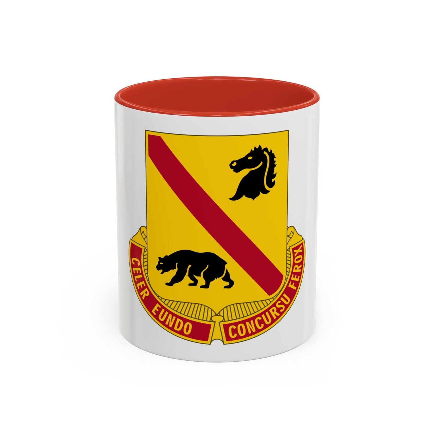 302 Cavalry Regiment (U.S. Army) Accent Coffee Mug