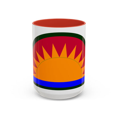 41st Infantry Division SSI (U.S. Army) Accent Coffee Mug