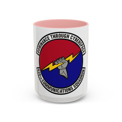 628th Communications Squadron (U.S. Air Force) Accent Coffee Mug