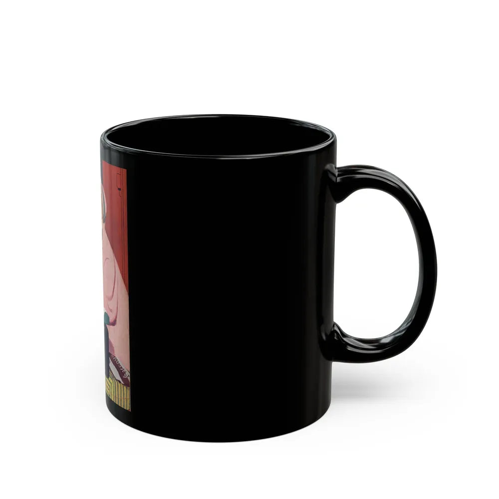 Brief Folly, Redbook, April 1953 - Black Coffee Mug-Go Mug Yourself