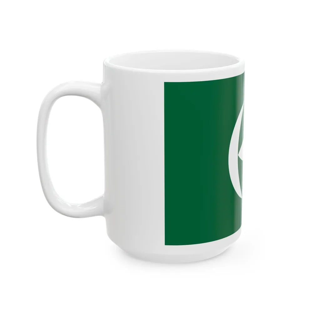 Flag of Chiba Chiba Japan - White Coffee Mug-Go Mug Yourself