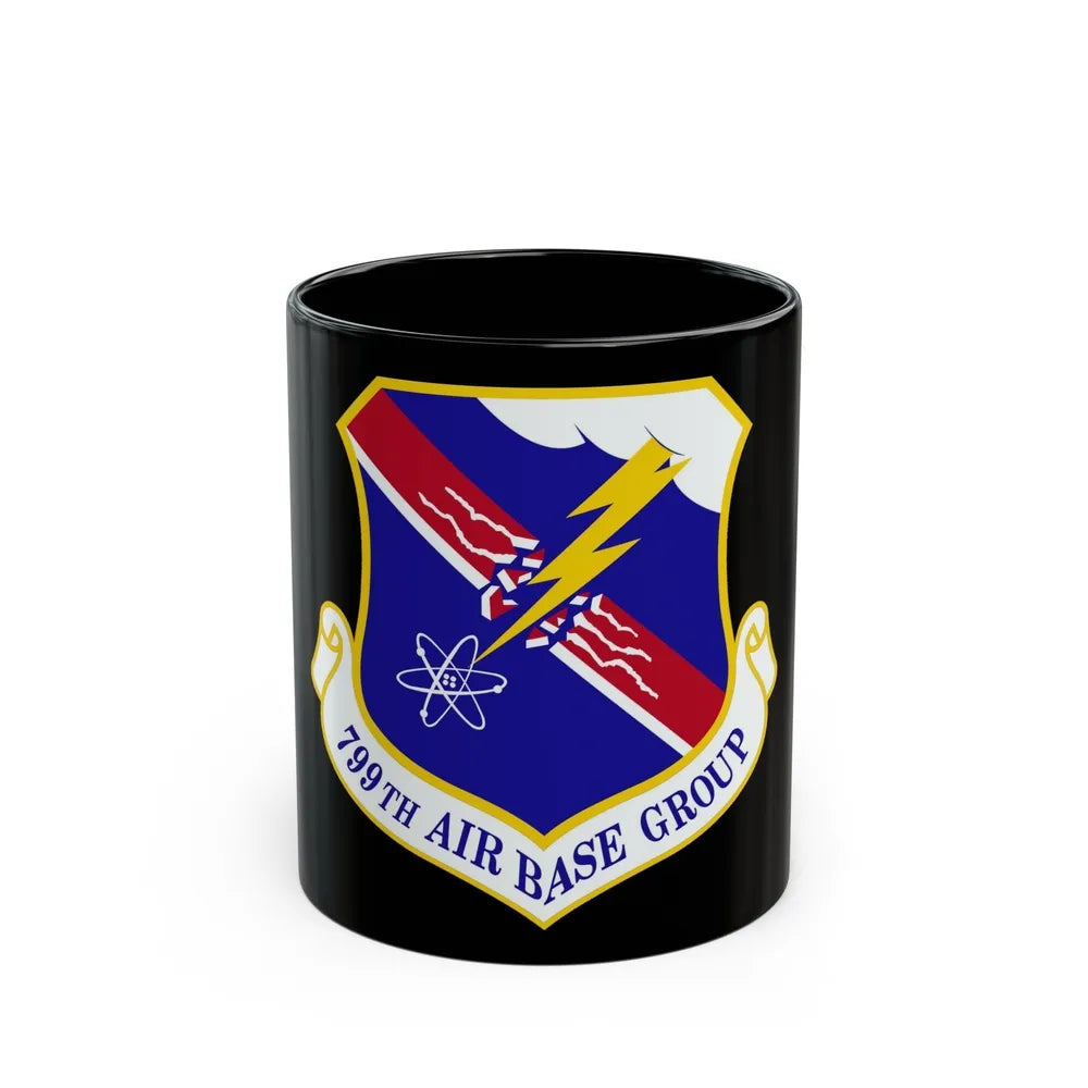 799th Air Base Group (U.S. Air Force) Black Coffee Mug-11oz-Go Mug Yourself