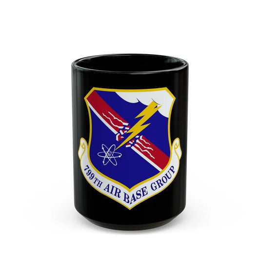 799th Air Base Group (U.S. Air Force) Black Coffee Mug-15oz-Go Mug Yourself