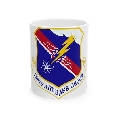 799th Air Base Group (U.S. Air Force) White Coffee Mug-11oz-Go Mug Yourself