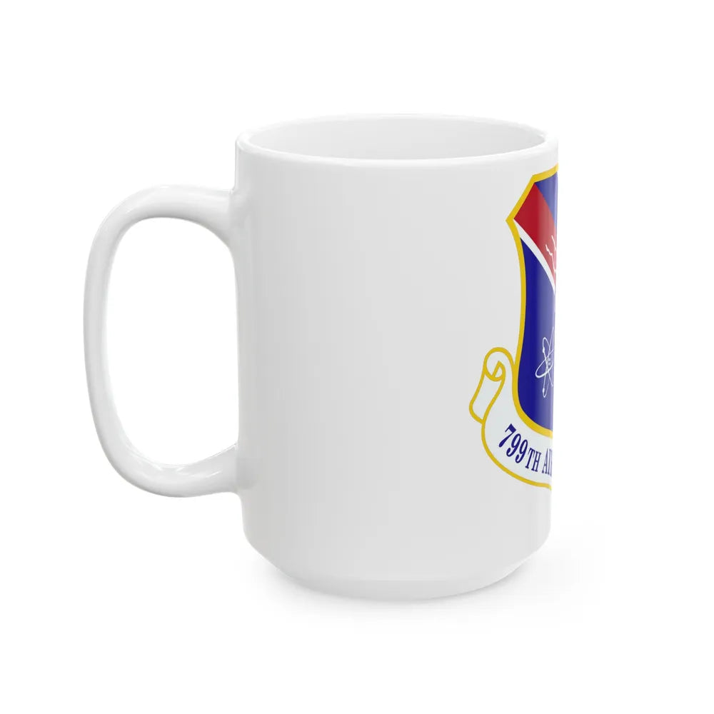 799th Air Base Group (U.S. Air Force) White Coffee Mug-Go Mug Yourself