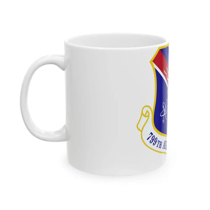 799th Air Base Group (U.S. Air Force) White Coffee Mug - Go Mug Yourself