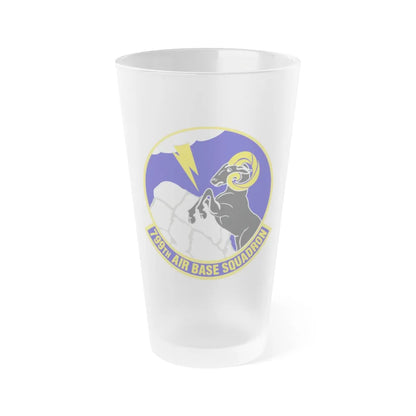 799th Air Base Squadron (U.S. Air Force) Frosted Pint Glass 16oz-Go Mug Yourself