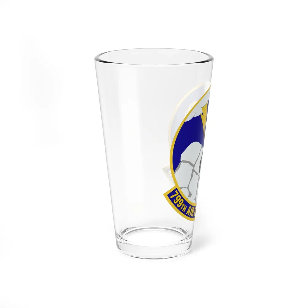 799th Air Base Squadron (U.S. Air Force) Pint Glass 16oz-Go Mug Yourself