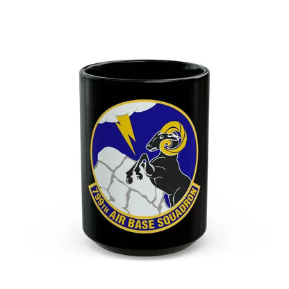 799th Air Base Squadron (U.S. Air Force) Black Coffee Mug 15oz - Go Mug Yourself