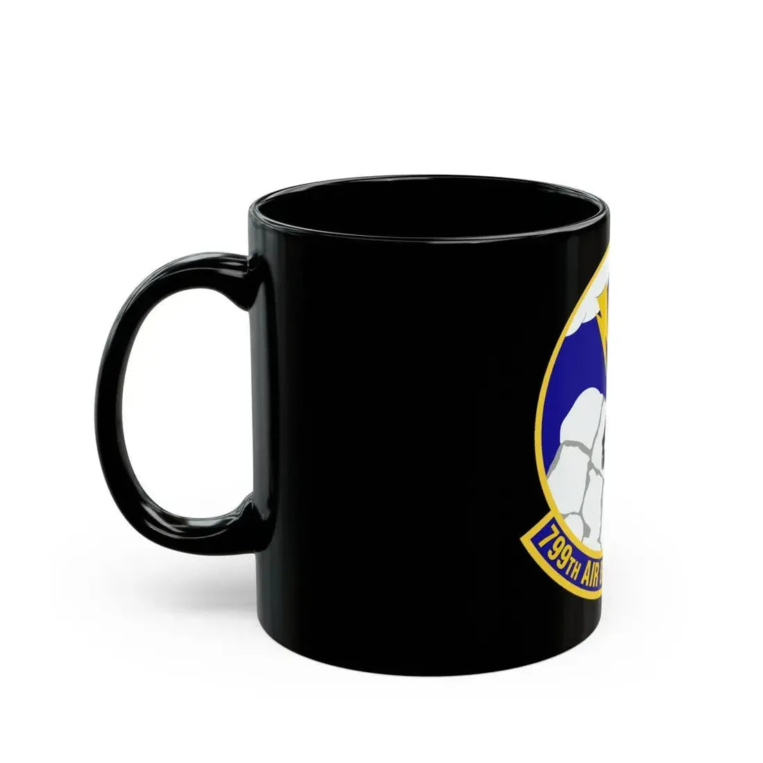 799th Air Base Squadron (U.S. Air Force) Black Coffee Mug - Go Mug Yourself