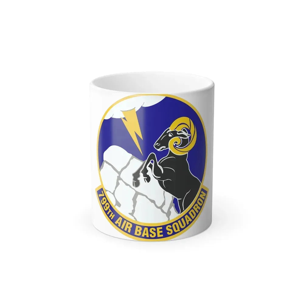 799th Air Base Squadron (U.S. Air Force) Color Changing Coffee Mug 11oz - Go Mug Yourself
