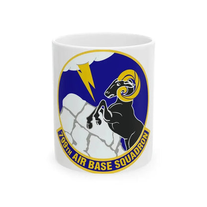 799th Air Base Squadron (U.S. Air Force) White Coffee Mug 11oz - Go Mug Yourself
