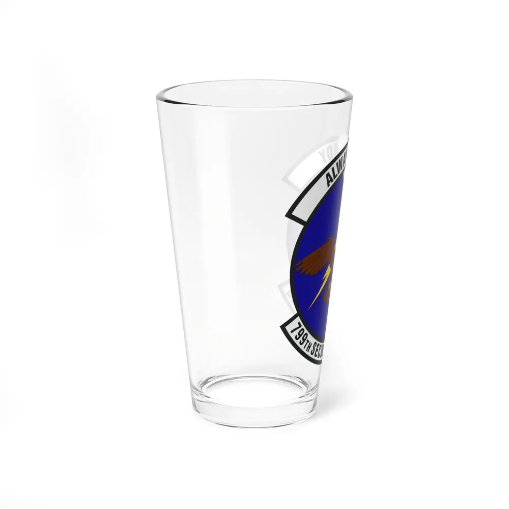 799th Security Forces Squadron (U.S. Air Force) Pint Glass 16oz-Go Mug Yourself