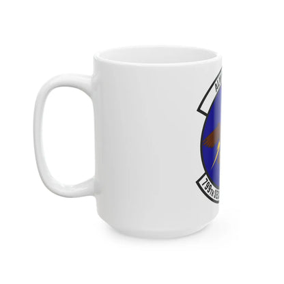 799th Security Forces Squadron (U.S. Air Force) White Coffee Mug-Go Mug Yourself