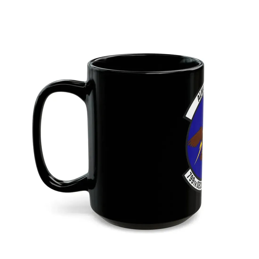 799th Security Forces Squadron (U.S. Air Force) Black Coffee Mug - Go Mug Yourself
