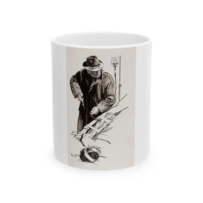 Frankincense and Murder - White Coffee Mug-11oz-Go Mug Yourself