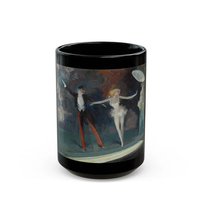 Curtain Call, 1925 - Black Coffee Mug-15oz-Go Mug Yourself