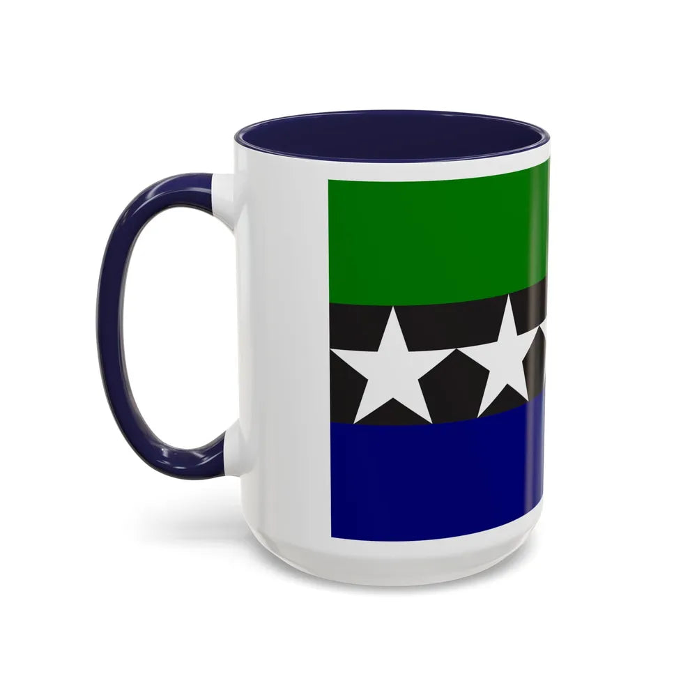 Flag of Aimeliik Palau - Accent Coffee Mug-Go Mug Yourself