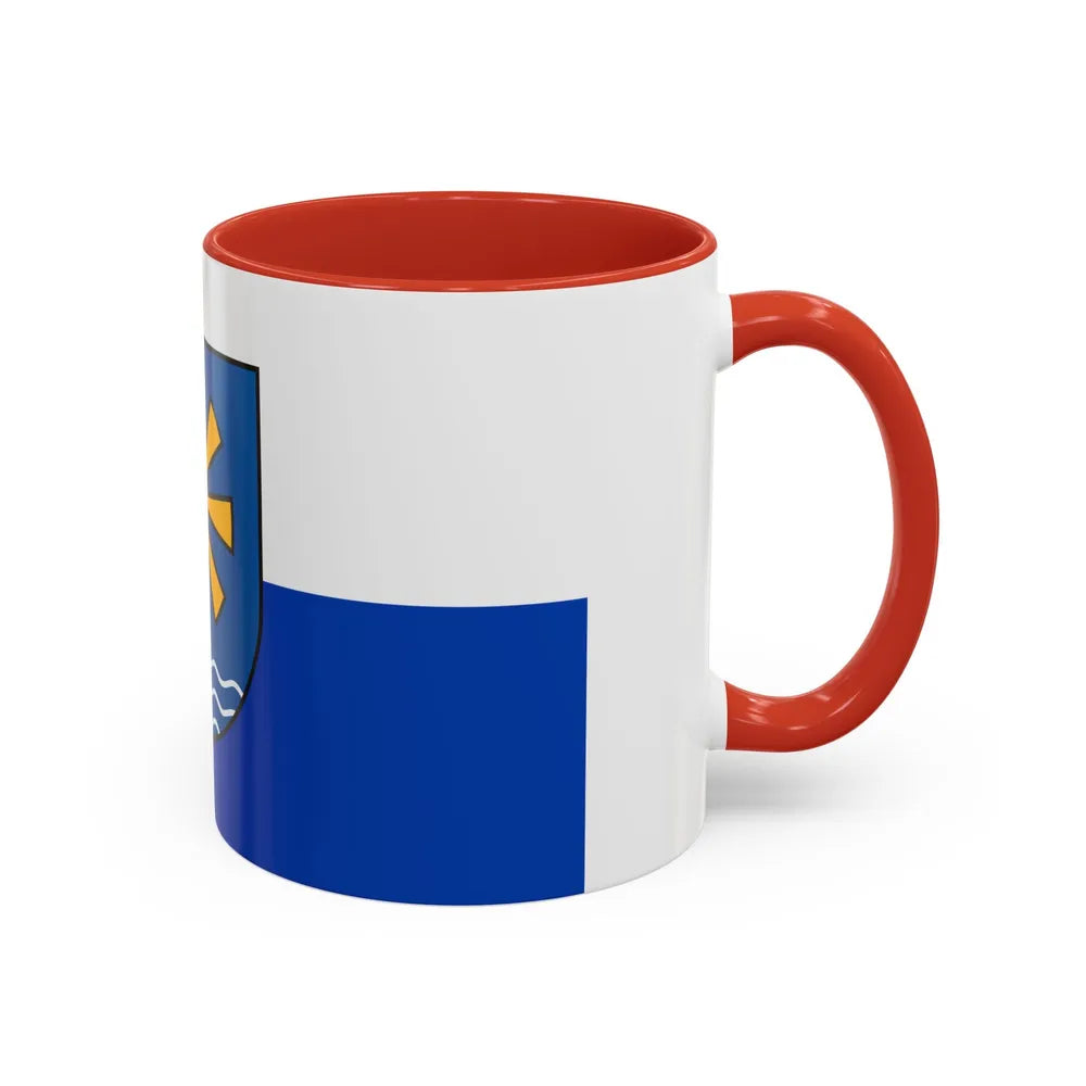 Flag of Bodenseekreis Germany - Accent Coffee Mug-Go Mug Yourself