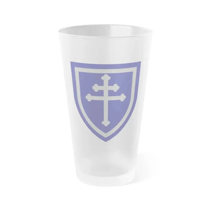 79th Infantry Division SSI (U.S. Army) Frosted Pint Glass 16oz Default Title - Go Mug Yourself