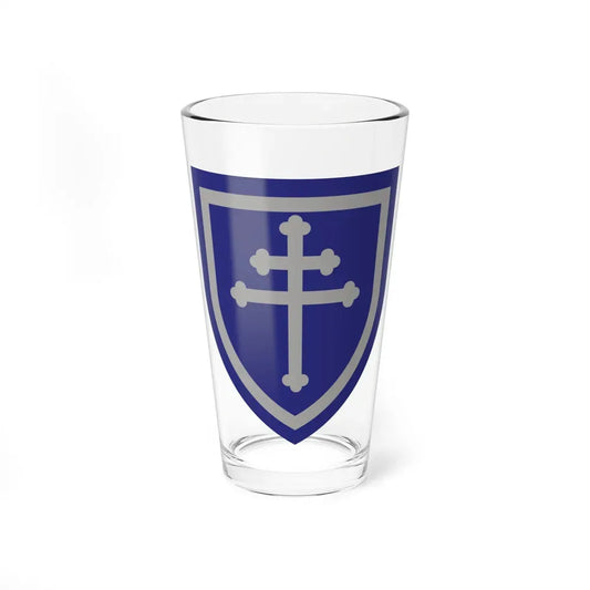 79th Infantry Division SSI (U.S. Army) Pint Glass 16oz 16oz - Go Mug Yourself