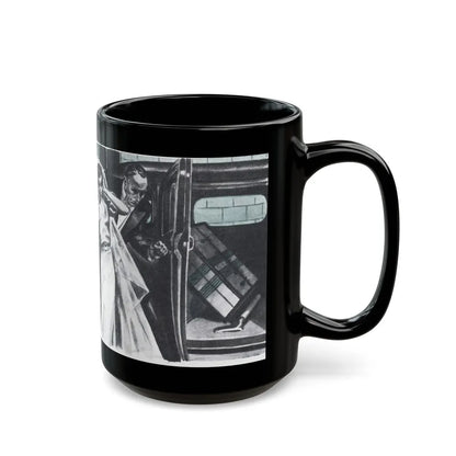 Danger Mansion (2), The American Magazine, December 1937 - Black Coffee Mug-Go Mug Yourself