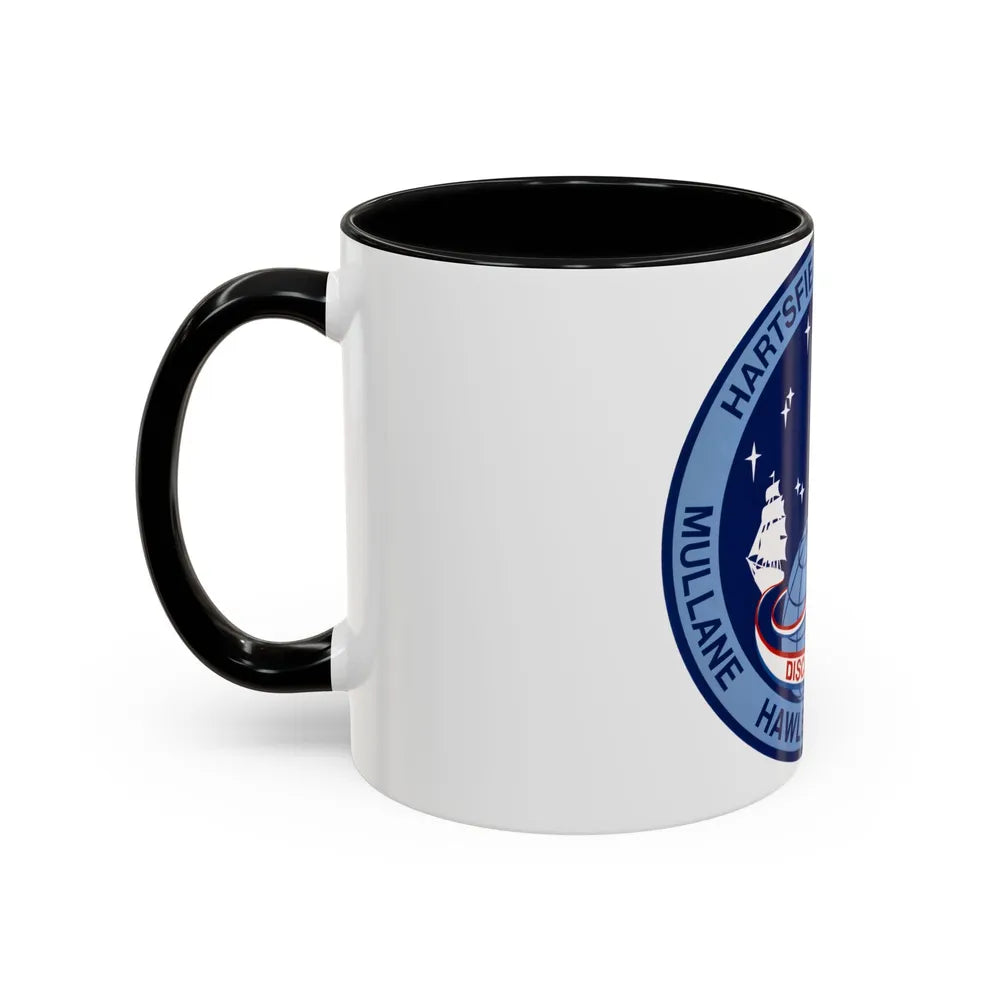 STS 41 d (NASA) Accent Coffee Mug-Go Mug Yourself