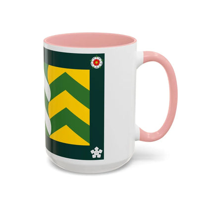 Flag of Cumbria UK - Accent Coffee Mug-Go Mug Yourself