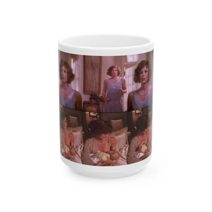 Katharine Ross #28 - (Vintage Female Icon) White Coffee Mug-15oz-Go Mug Yourself