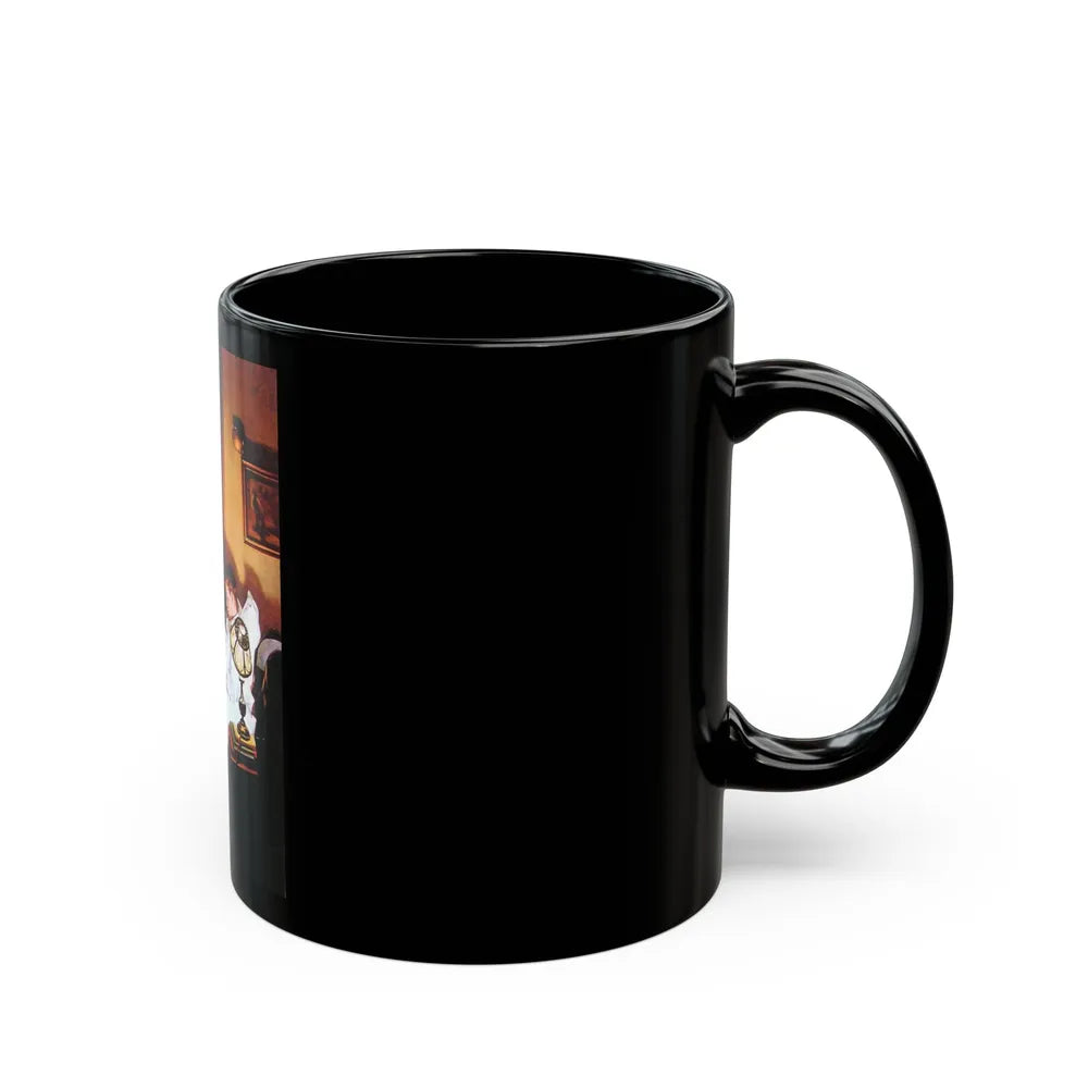 Rockwell1 (19) - Black Coffee Mug-Go Mug Yourself