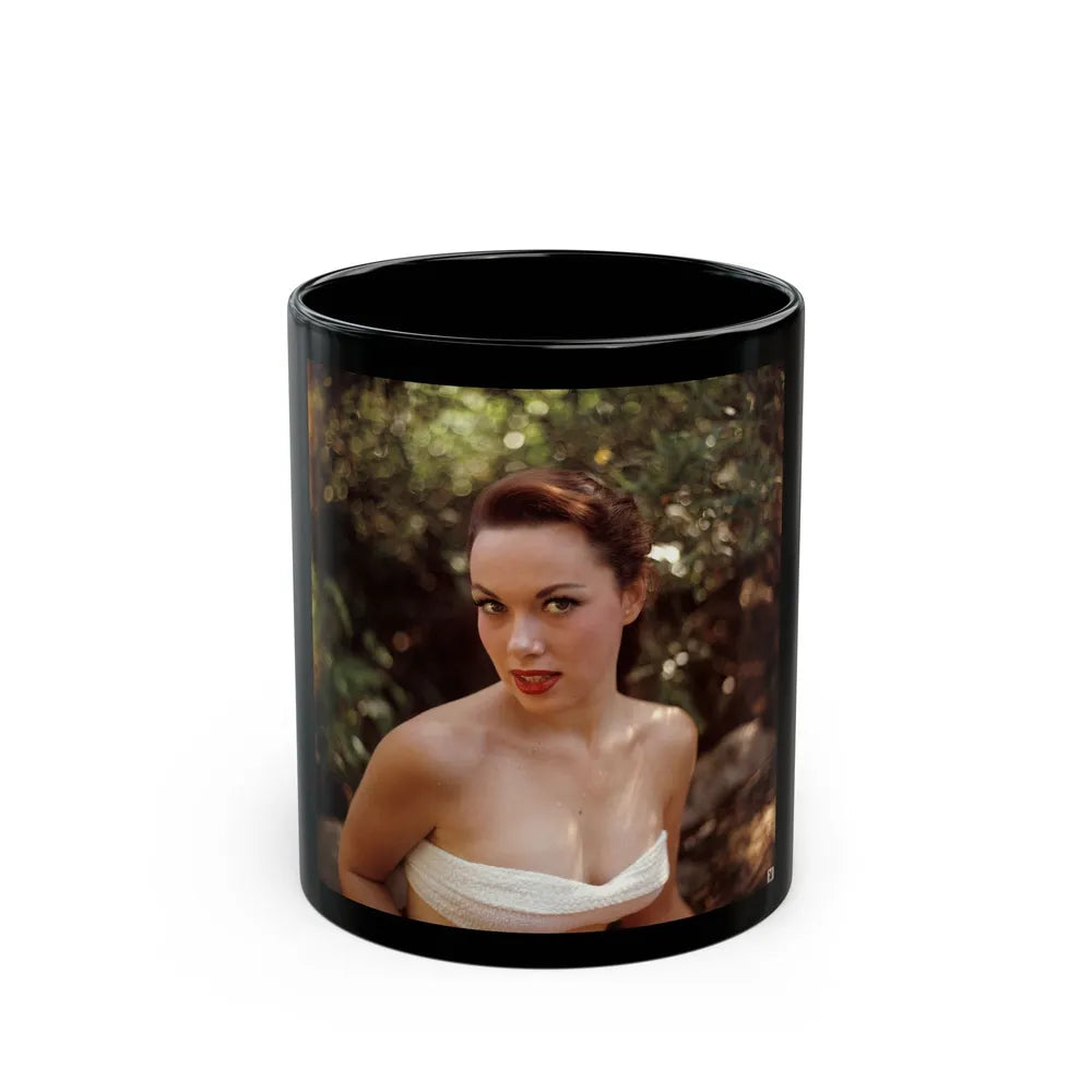 Dawn Richard #02 1 (Vintage Female Icon) Black Coffee Mug-11oz-Go Mug Yourself