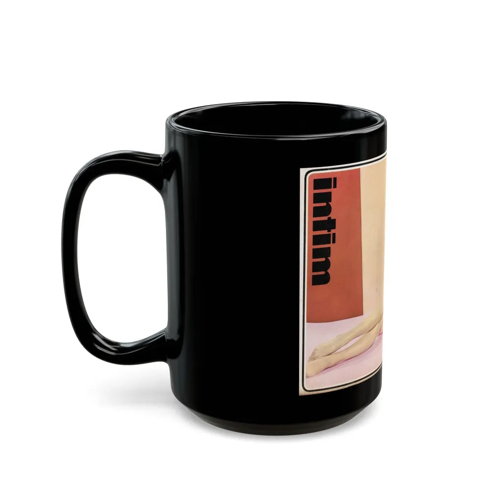 Pamela Tiffin #39 (Vintage Female Icon) Black Coffee Mug-Go Mug Yourself