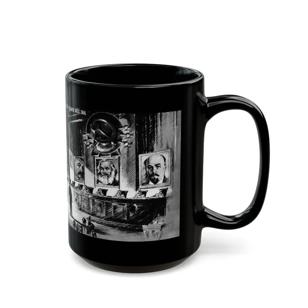 Communist America (A Fantasy), Click magazine, March 1940 - Black Coffee Mug-Go Mug Yourself