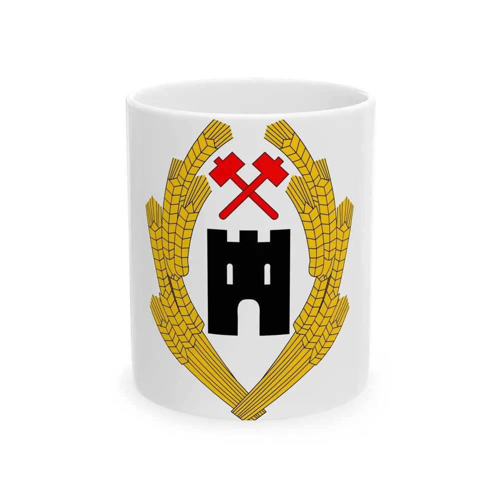 Coat of Arms of Austria 1918 - White Coffee Mug-11oz-Go Mug Yourself