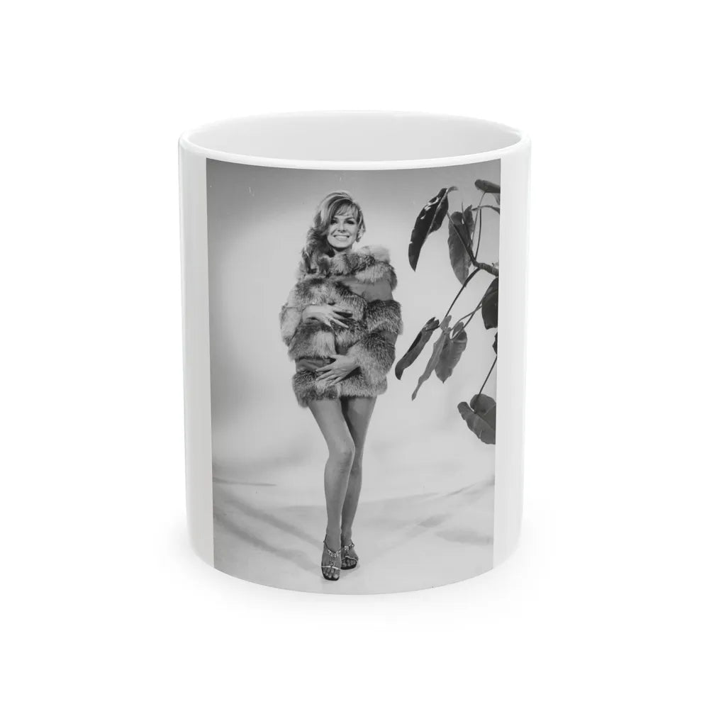 Julie Ege #274 (Vintage Female Icon) White Coffee Mug-11oz-Go Mug Yourself