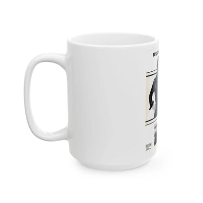 Suzi Quatro 1974 (Music Poster) White Coffee Mug-Go Mug Yourself