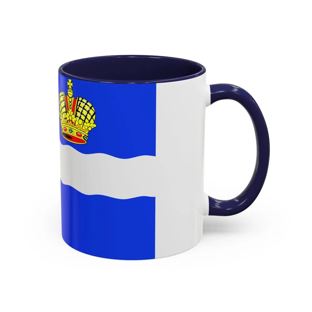 Flag of Kaluga Russia - Accent Coffee Mug-Go Mug Yourself