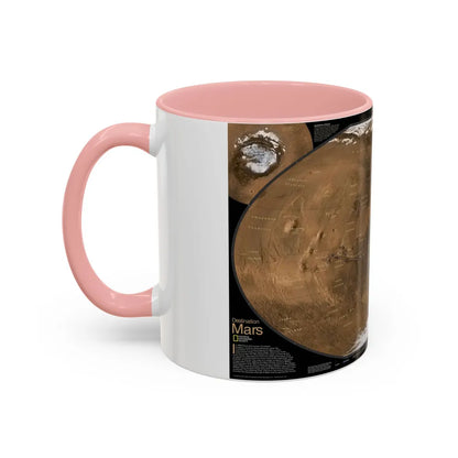 Space - MARS (2001) (Map) Accent Coffee Mug-Go Mug Yourself