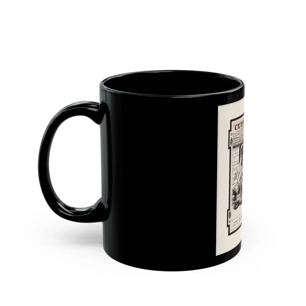 Cuties Single-Panel Comic Strip - Black Coffee Mug-Go Mug Yourself