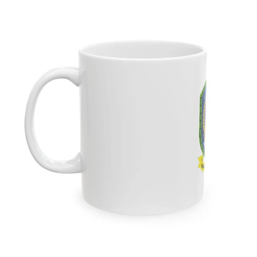 Flag of Riau Islands Indonesia - White Coffee Mug-Go Mug Yourself