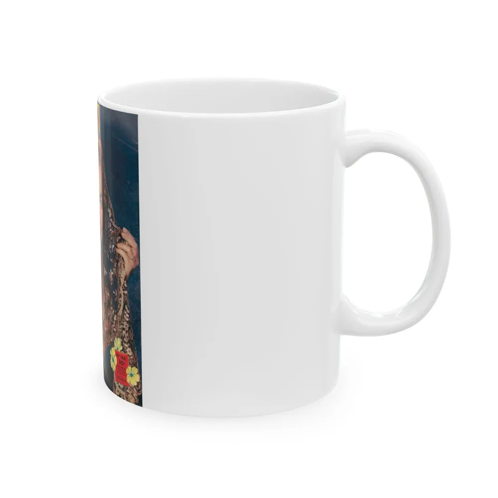 Terry Moore #713 - Mag. Cover (Vintage Female Icon) White Coffee Mug-Go Mug Yourself