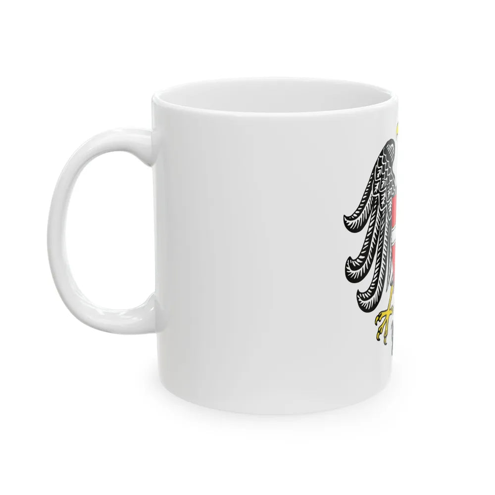 Coat of Arms of Wien Austria - White Coffee Mug-Go Mug Yourself