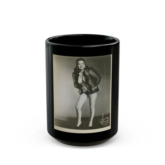 Evelyn West #09 (Vintage Female Icon) Black Coffee Mug-15oz-Go Mug Yourself