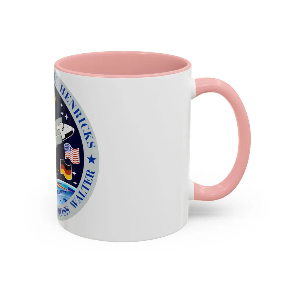 STS 55 (NASA) Accent Coffee Mug-Go Mug Yourself