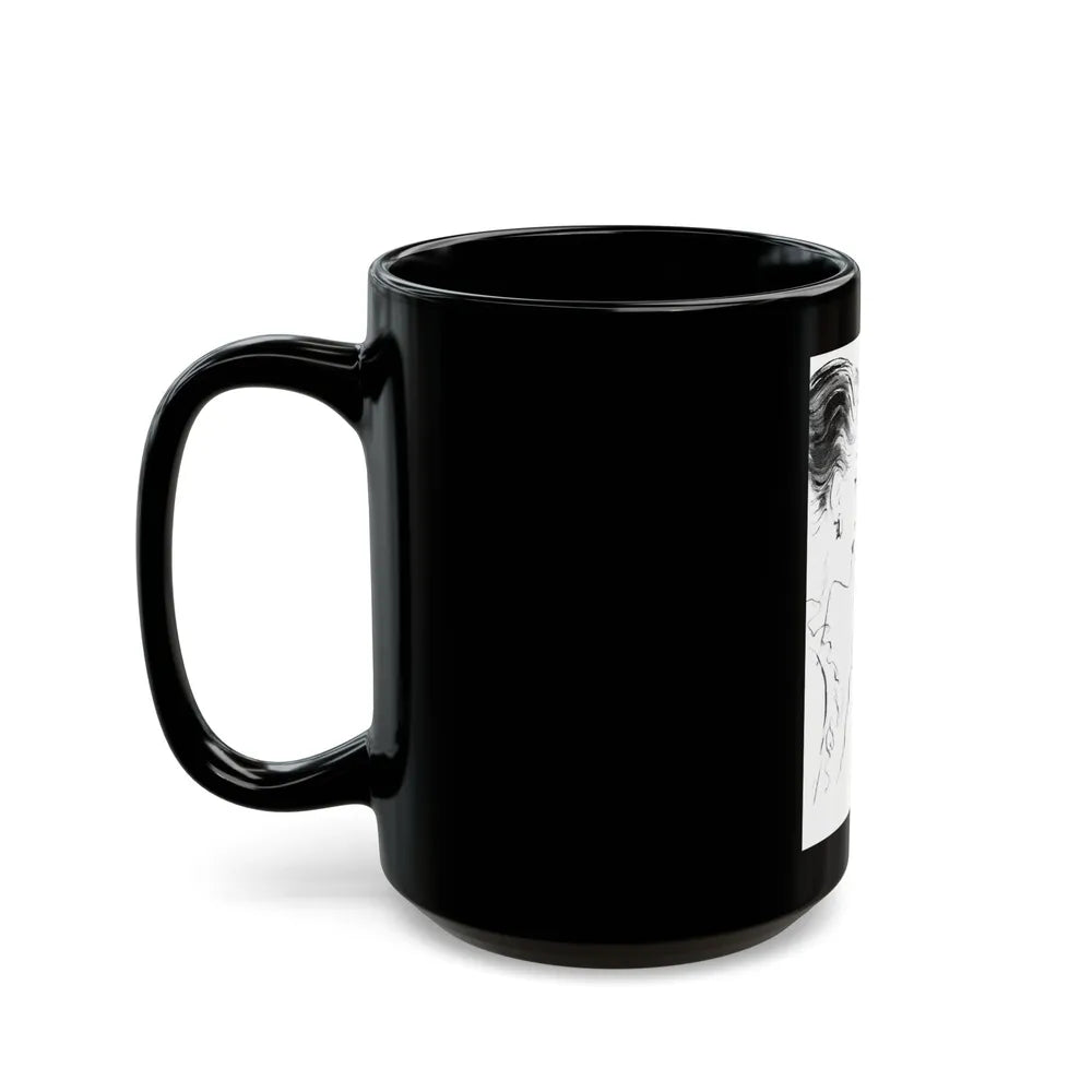 Germaine Monteil, 1946 - Black Coffee Mug-Go Mug Yourself